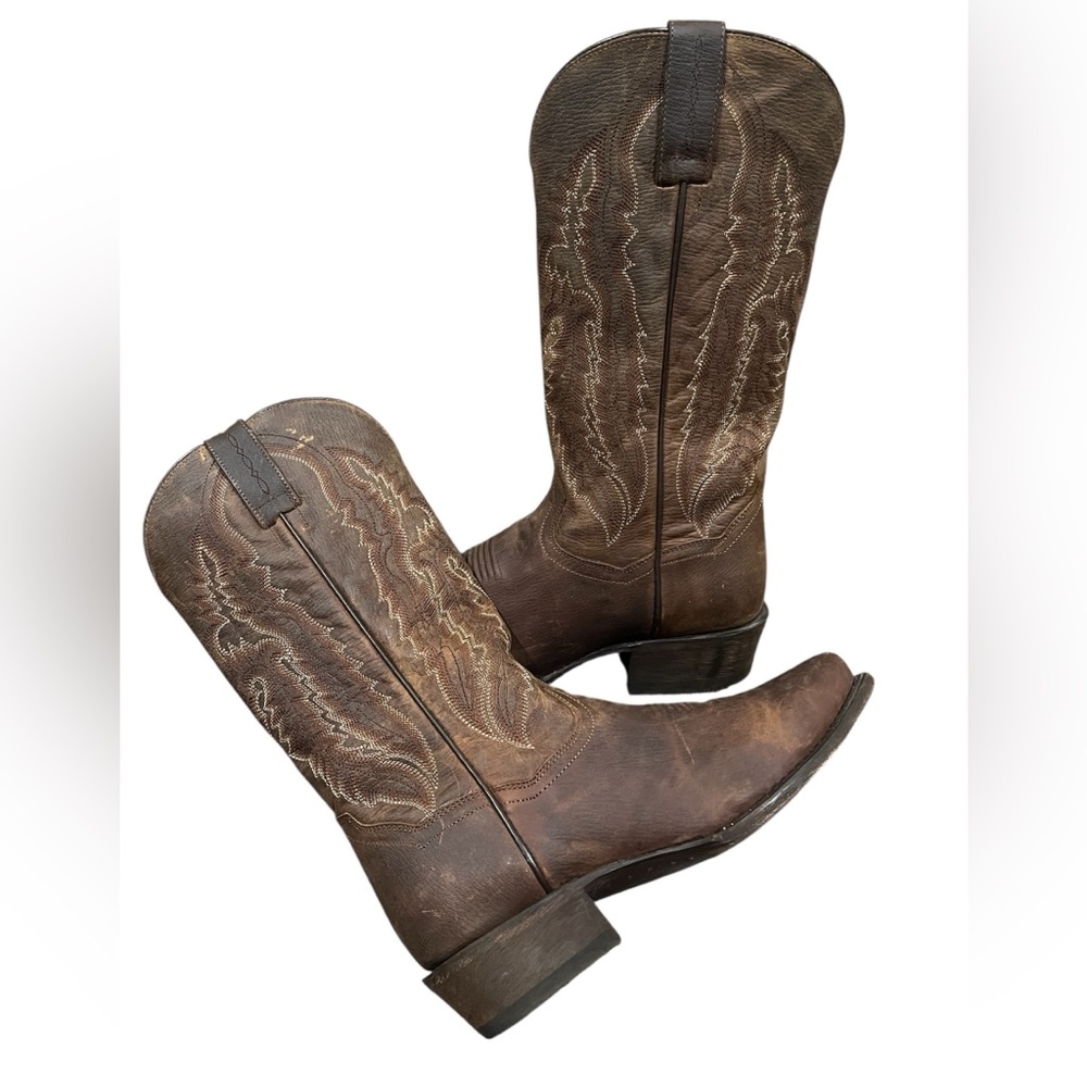 Dan Post Cowboy western Boots size 8.5 brown